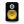 Speaker Black Plastic plus Yellow Cone icon
