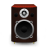 Speaker-Red-Wood icon
