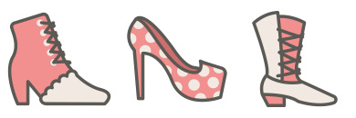 Women Shoes Icons