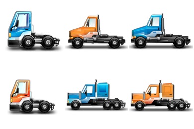 Little Trucks Icons