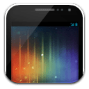 Phone galaxynexus on white icon