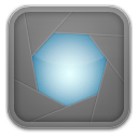 Aperture grey 2 icon
