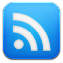 Google reader blue icon
