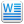 MS word icon