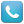 Phone blue icon