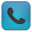Phone-blue-black icon