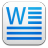 MS-word icon