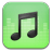 Music-green icon