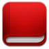 Book-red icon