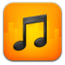 Music-orange icon