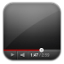 Youtube-black icon