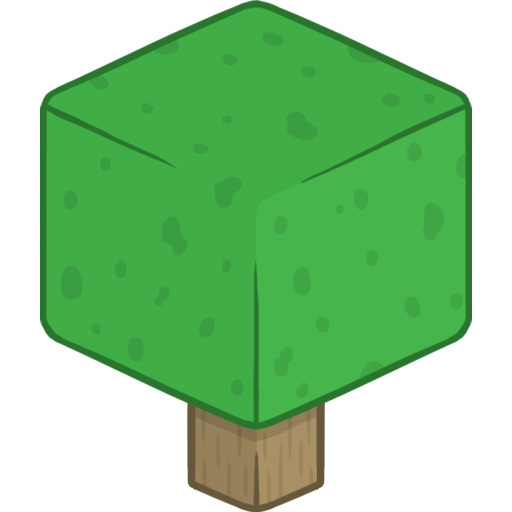 D Tree Icon Minecraft Iconset Chrisl21