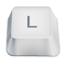 Letter uppercase L icon