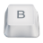 Letter uppercase B icon