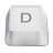 Letter uppercase D icon