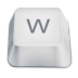 Letter-uppercase-W icon