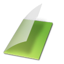 Documents-vide-vert icon