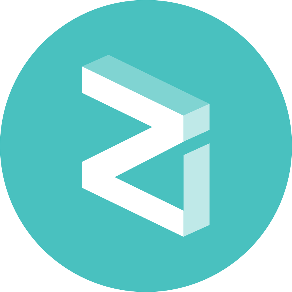 Zilliqa ZIL Icon | Cryptocurrency Flat Iconset | Christopher Downer