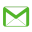 Communication email green icon