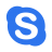Communication-skype icon
