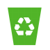 System-recycling-bin icon
