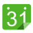 Utilities-calendar-green icon