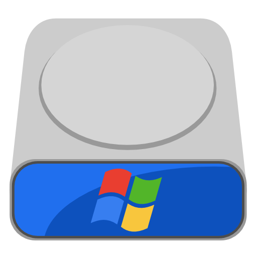System-hdd-windows icon