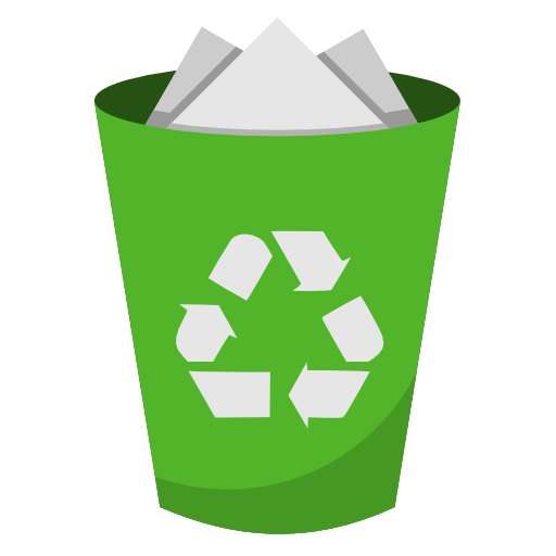 System-recycling-bin-full icon