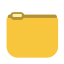 System yellow folder icon