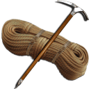 Piolet-rope icon