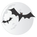 Bats moon icon
