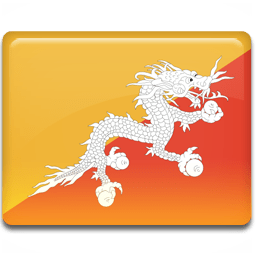 Bhutan Flag icon