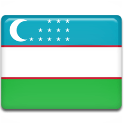 flag uzbekistan