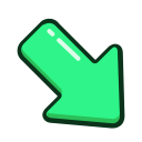 Arrow-Lower-Right-1 icon