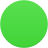 Trafficlight green icon