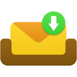 Mailbox receive message icon