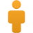 User-orange icon