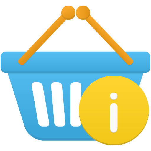 Shopping-basket-info icon