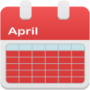 Calendar selection month icon