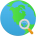 Search-globe icon