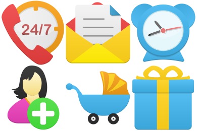 Flatastic 5 Icons Flatastic 5 Icons