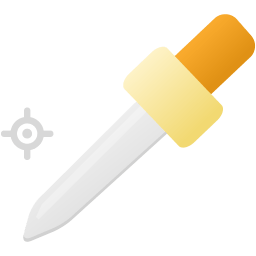 Color sampler tool icon