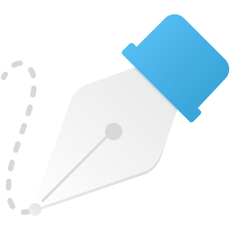 Freeform pen tool icon