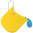Paint bucket tool icon