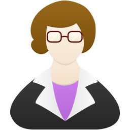 Teacher female icon