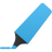 Highlightmarker-blue icon