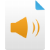 Audio-filevsvg icon