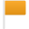 Flag orange icon