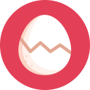 Easter-Egg-Broken icon