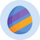 Easter-Egg-Stripes icon